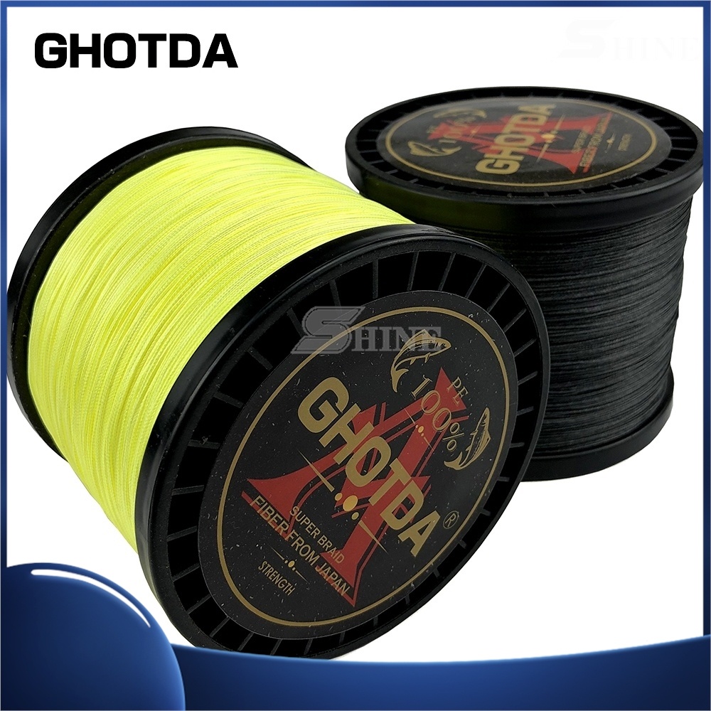 Cuộn Dây Câu Cá Bện Sợi PE 100% 10LB-120LB-120LB 300M