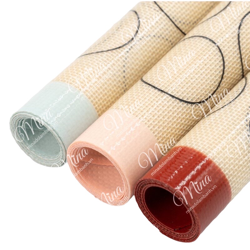 Tấm Nướng Silicone lõi Sợi Thuỷ Tinh nhiều cỡ