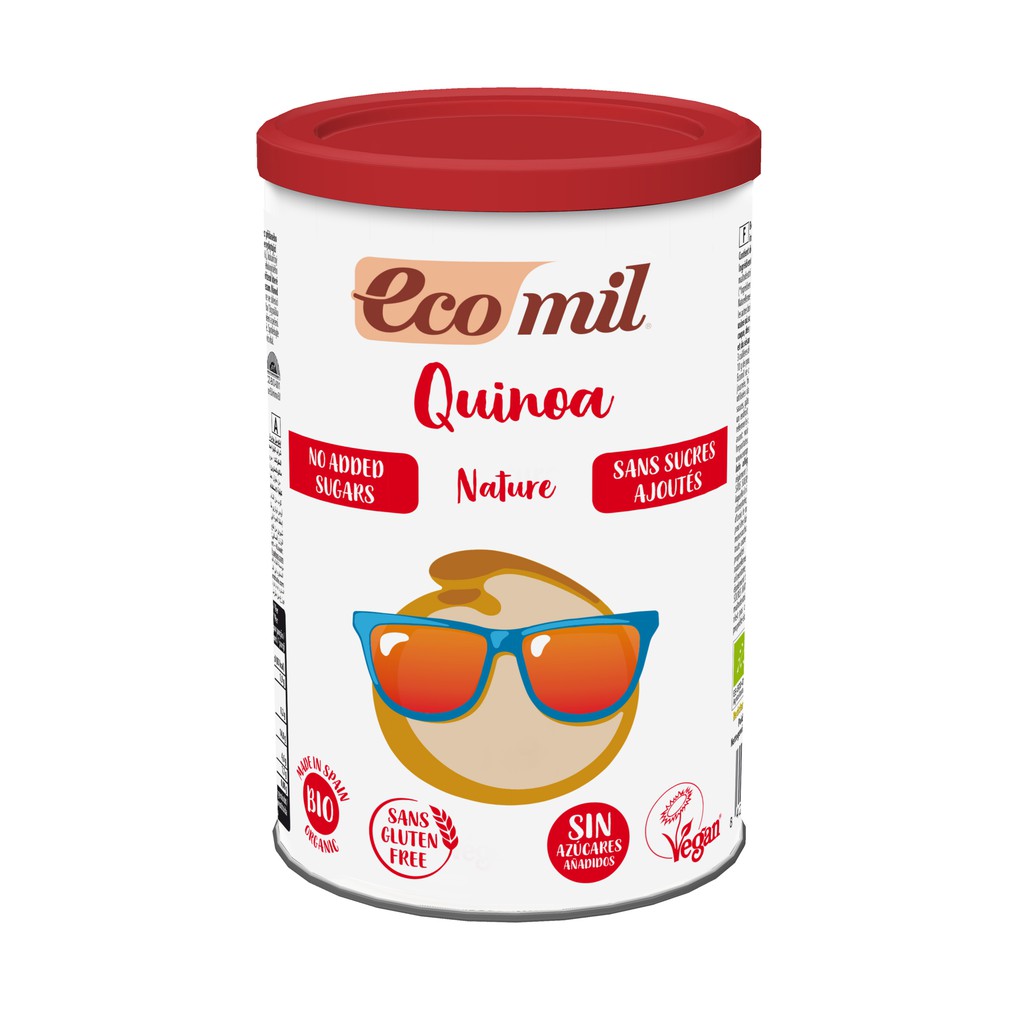 Bột Quinoa Không Thêm Đường Hữu Cơ Ecomil (400g)