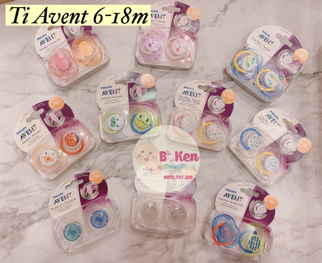 Set 2 chiếc Ti giả Avent