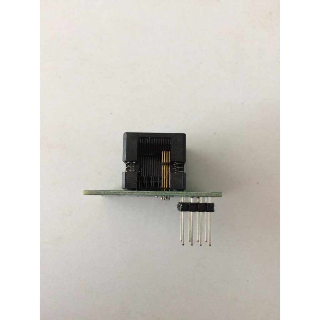 Đế Socket Đổi Chân ROM Bios 8 pin Loại mini Cho Máy Nạp Rom