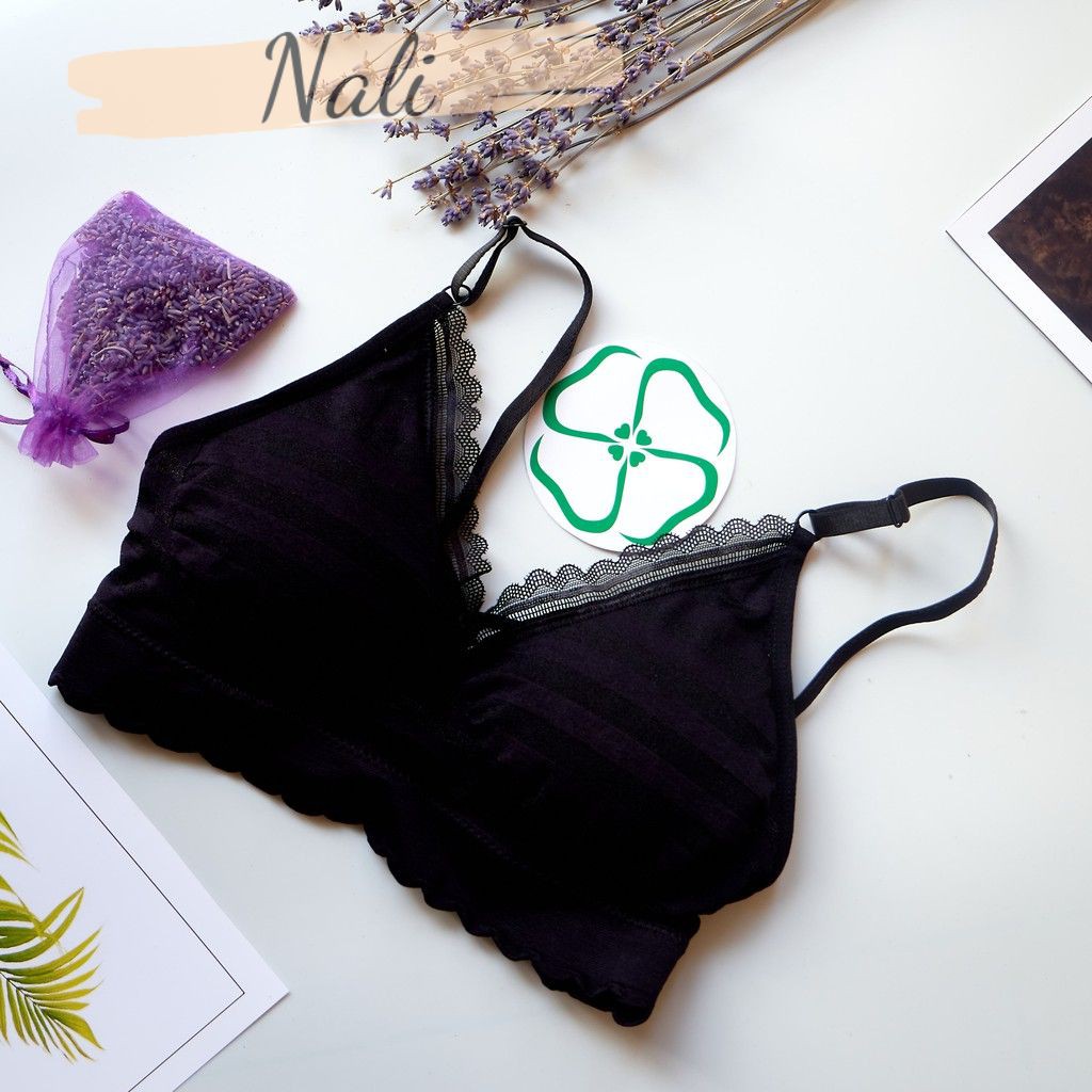 Áo bra ren dây mảnh, áp tập gym yoga NL040 | BigBuy360 - bigbuy360.vn