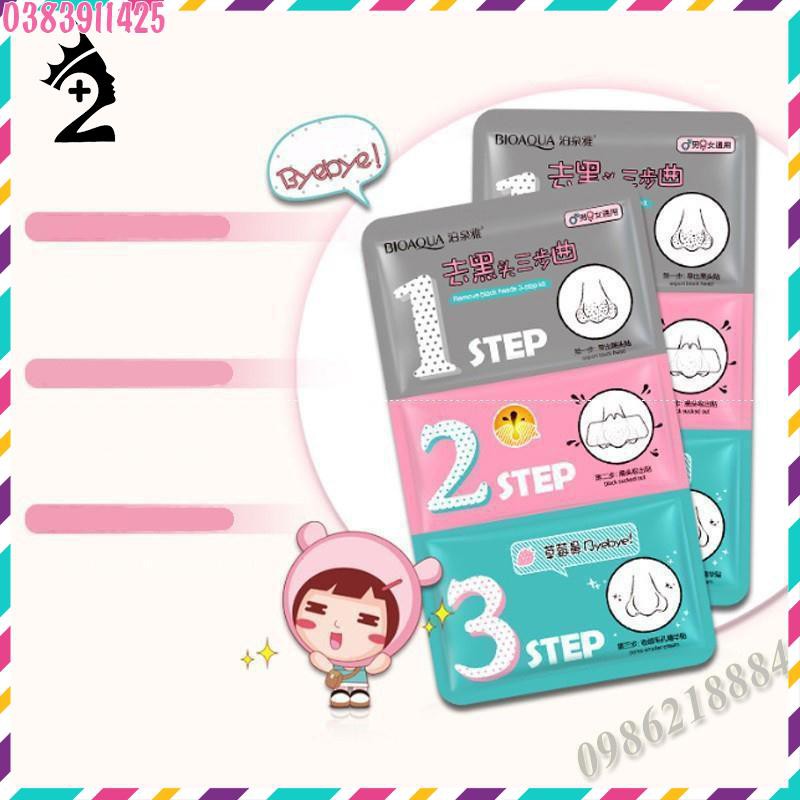 Miếng lột mụn mũi 3 bước Bioaqua TPP | BigBuy360 - bigbuy360.vn