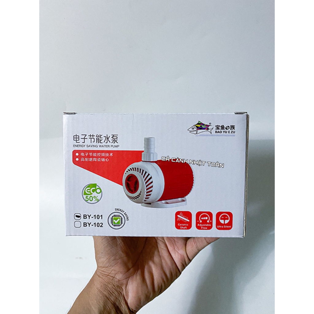 MÁY BƠM BỂ CÁ BAOYU BY 101| 102| 103| 104| 105| 106| 107 SIÊU ÊM, TIẾT KIỆM ĐIỆN