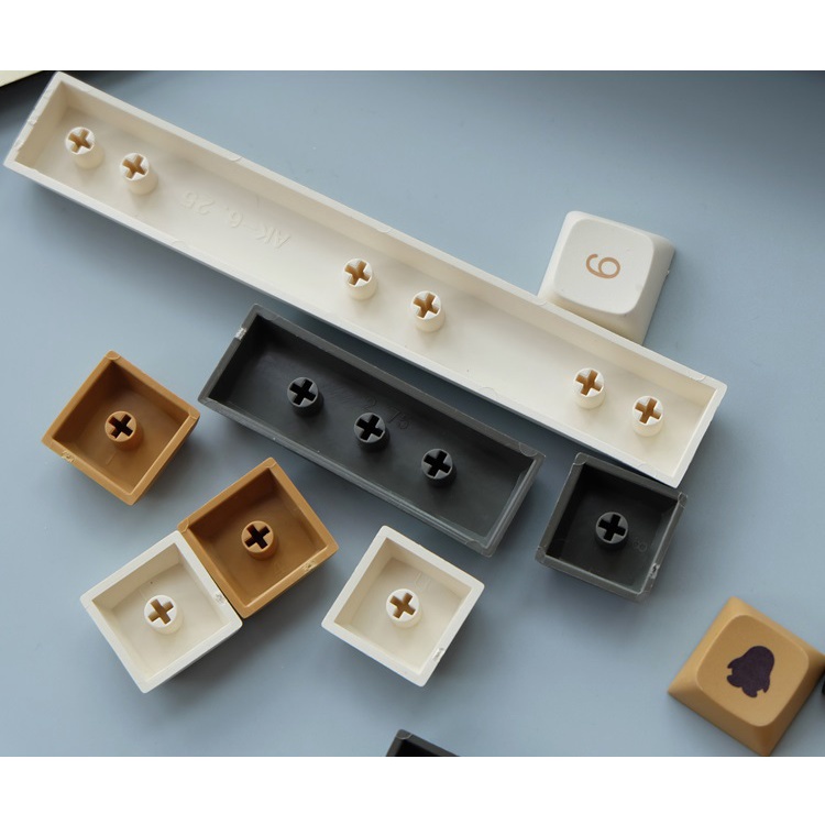 Keycap Shimmer Nhựa PBT Cao Cấp, Profile XDA, In DyeSub 125 Phím