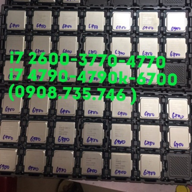 cpu - bộ xử lý core i7 2600S / i7 2600 / i7 3770S / i7 3770 / i7 3770K /4770/ 4770K / 4790 / i7 4790K | BigBuy360 - bigbuy360.vn