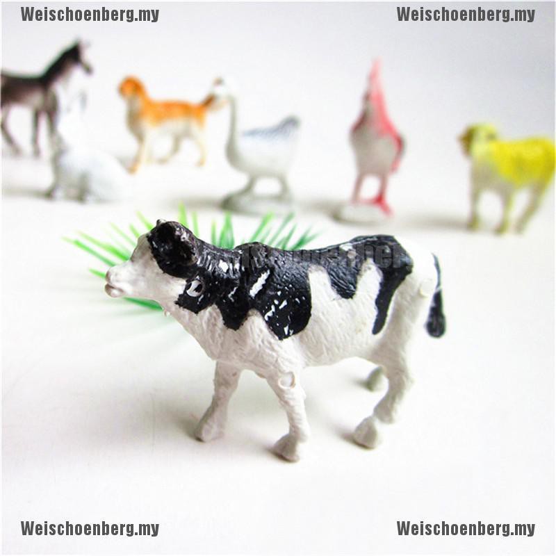 Set 8 mô hình động vật bằng nhựa đồ chơi cho bé