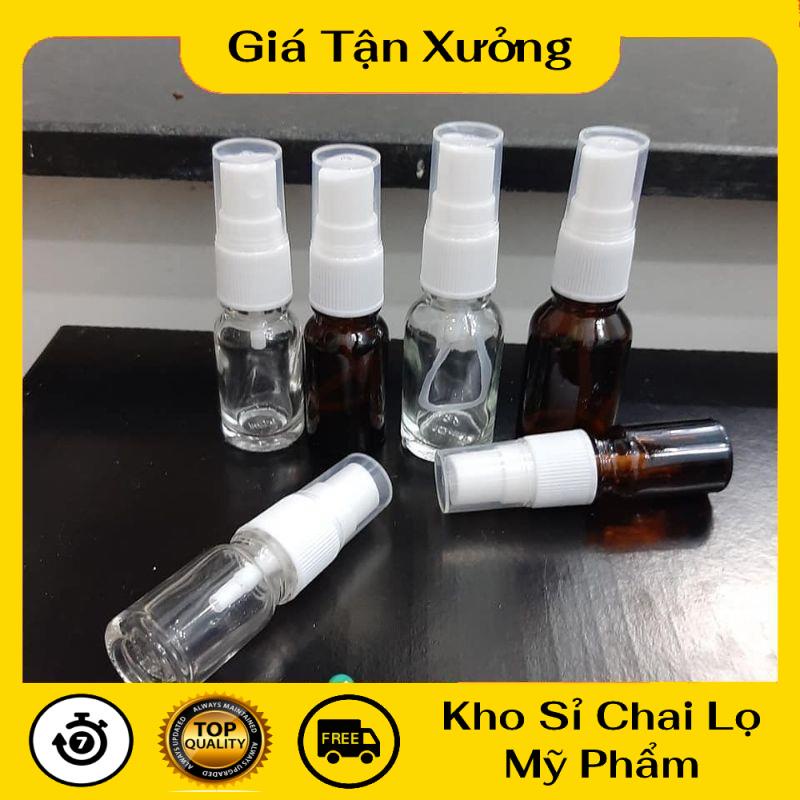 Chai Xịt Phun Sương ❤ TRÙM SỈ ❤ Chai lọ xịt phun sương thủy tinh 5ml,10ml,15ml,20ml,30ml,50ml,100ml chiết nước hoa