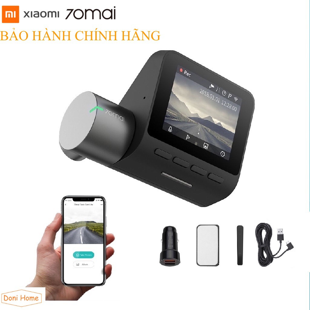 Camera Hành Trình Xiaomi 70mai Dash Camera Pro - Bản Quốc tế - Fullbox