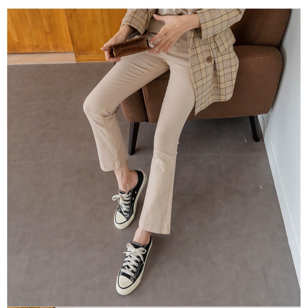 Quần kaki chun ống vẩy nhẹ xuất Hàn. HA1709