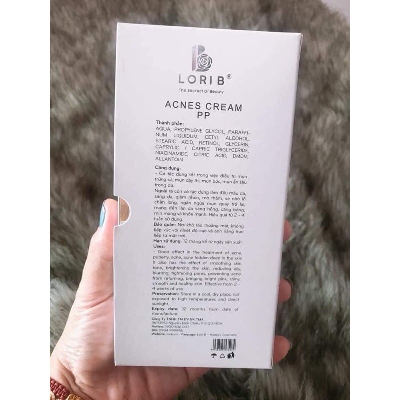Kem Mụn Lorib Tặng Kèm Tuýp SRM Than Tre 5ml | BigBuy360 - bigbuy360.vn