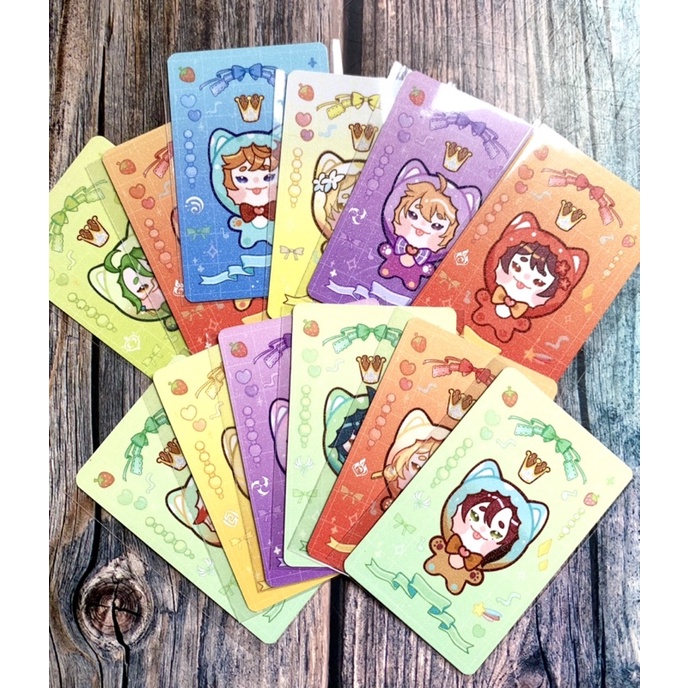 Card Bo Góc Phong Ấn Genshin Impact độc quyền bởi artist Hunmyi