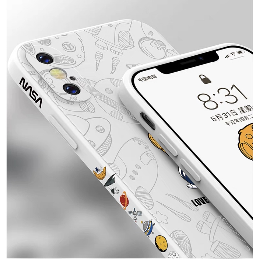 Ốp điện thoại iphone x ốp điện thoại xs Ốp Lưng In Hình NASA Cá Tính Cho iPhone XS MAX iPhone XS iPhone XR iPhone X Nasa TKR