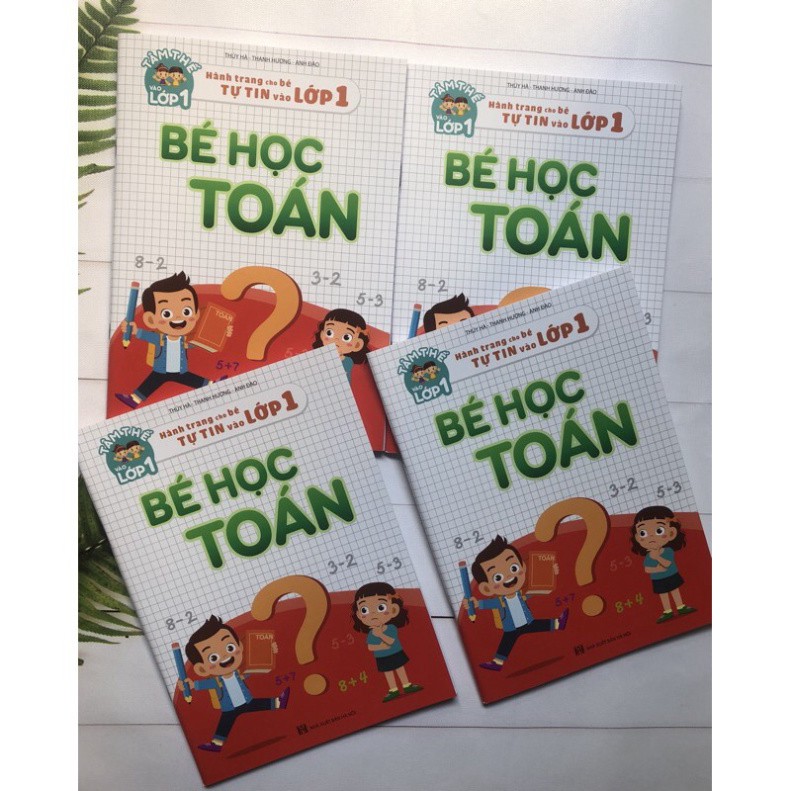 Bé học toán, hành trang cho bé tự tin vào lớp 1