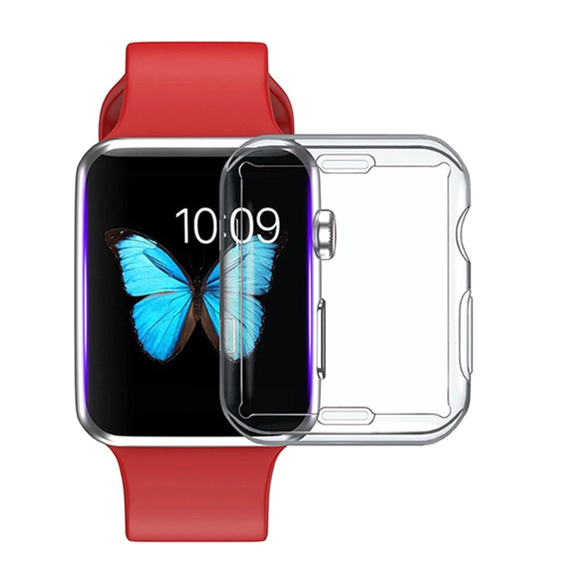 Ốp TPU Mềm Bảo Vệ Màn Hình Chống Sốc Cho Apple-Watch7 41 45mm