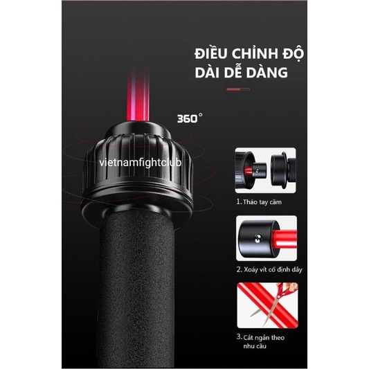 Dây nhảy lõi đặc 400gr -700gr Upowex