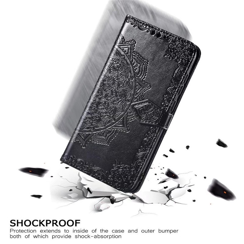 Bao Da Điện Thoại Nắp Lật Kèm Ngăn Đựng Thẻ Cho Oppo Reno 2f 2z Reno 2 Z Reno 3 Pro Realme 5 Pro 5i 5s Ốp | BigBuy360 - bigbuy360.vn