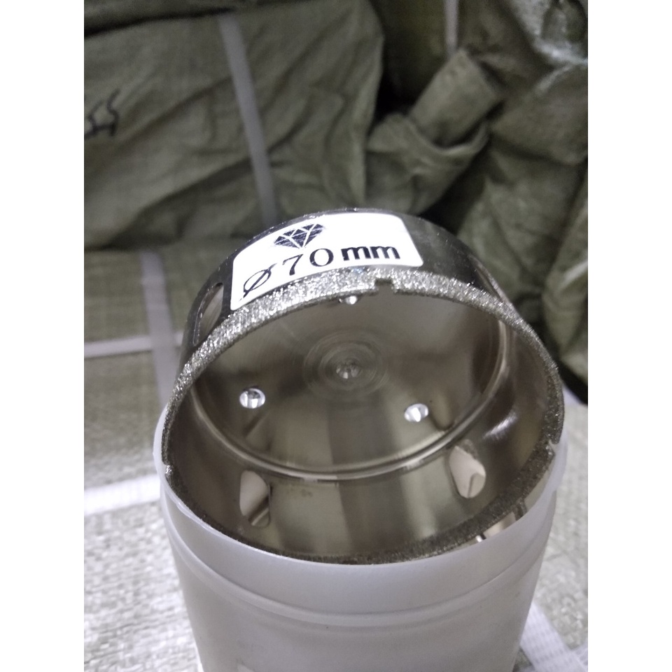 ]Mũi Khoan Kính - Bê Tông - Gạch - Đá Hàng Loại 1  70mm-75mm-80mm-85mm-90mm
