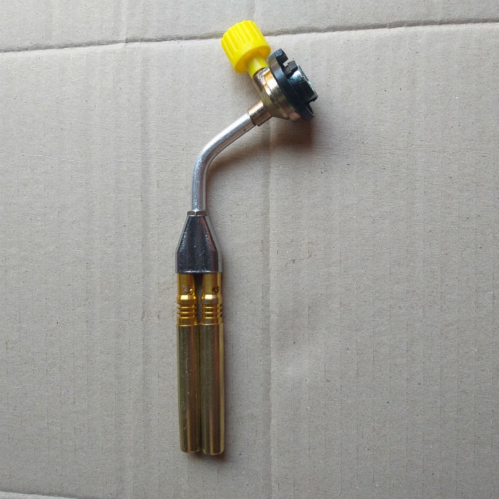Đèn Khò Gas Đôi-Lắp Bình Gas Mini Tiện Lợi