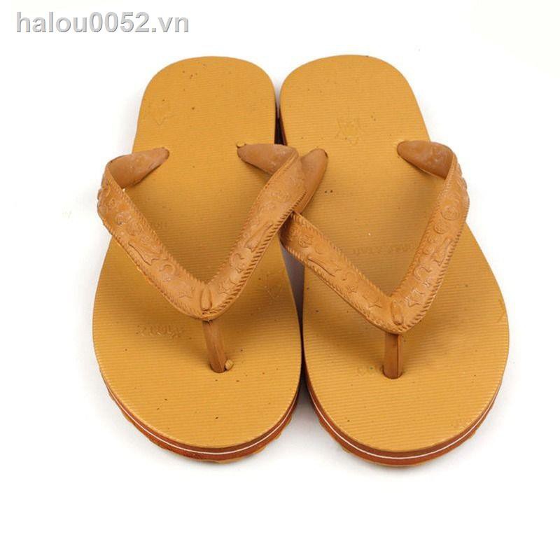 ✿Ready stock✿  Thailand Xingma Flip-Flops Rubber Thick Bottom Wear-resistant, Anti-slip Deodorant, Summer Men’s Trendy Vietnam Beach Slipper King