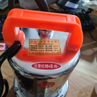 Máy bơm chìm acquy 12v, 24v