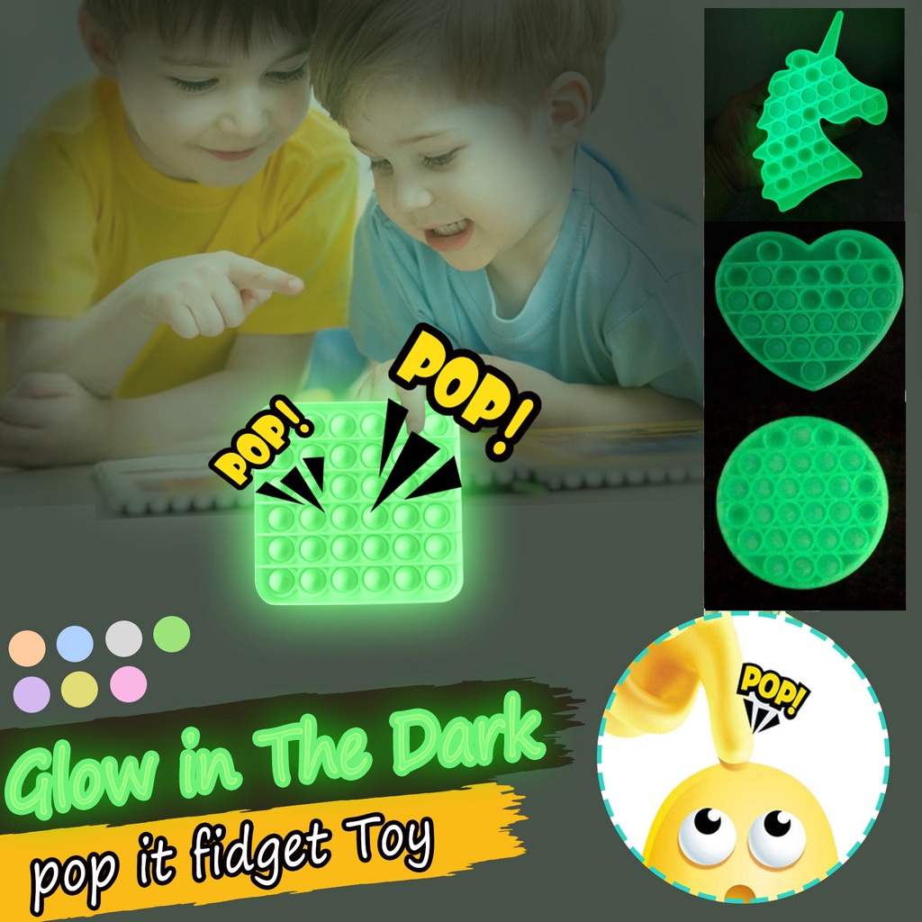 Đồ Chơi Silicone Phát Sáng Giúp Giảm Căng Thẳng