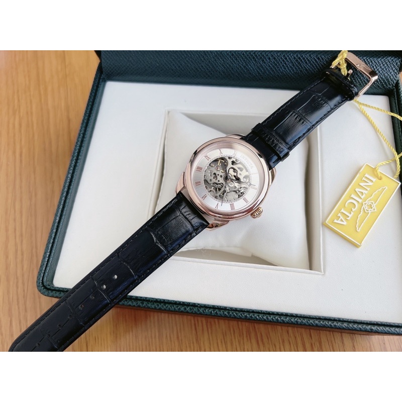 Đồng hồ nam Invicta 31155 dây da, kích thước 43mm