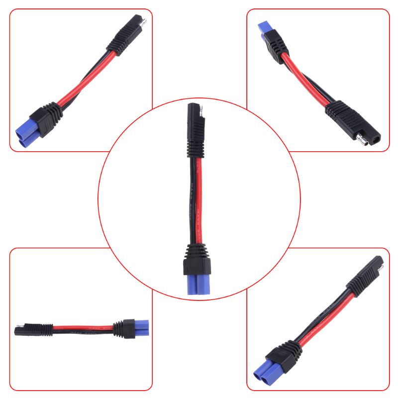 Dây Cáp Chuyển Đổi Phích Cắm SUN EC5 Female Sang SAE 10AWG