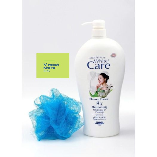 Sữa Tắm Trắng Dê White Care 1200ml chính hãng