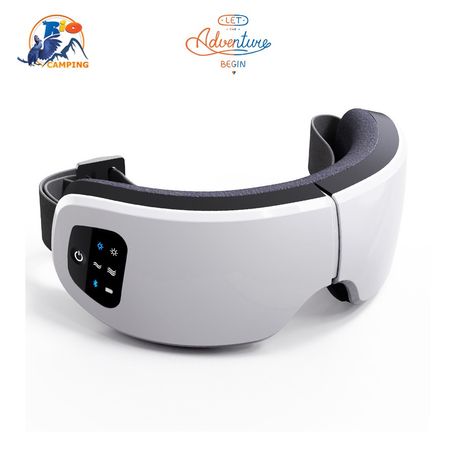 Máy massage Shusen S10 smart Eye rung nhiệt đánh tan mệt mỏi kết nối nhạc bluetooth 4.1 sống động