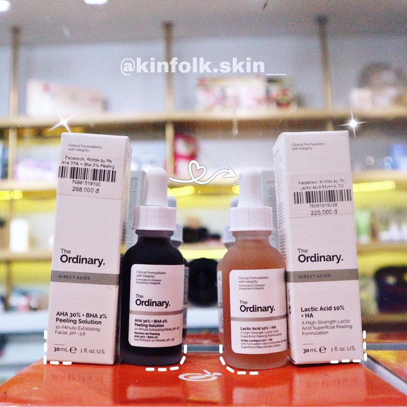 The Ordinary AHA 30% + BHA 2% Peeling Solution Tinh Chất Tẩy Tế Bào Chết Hoá Học