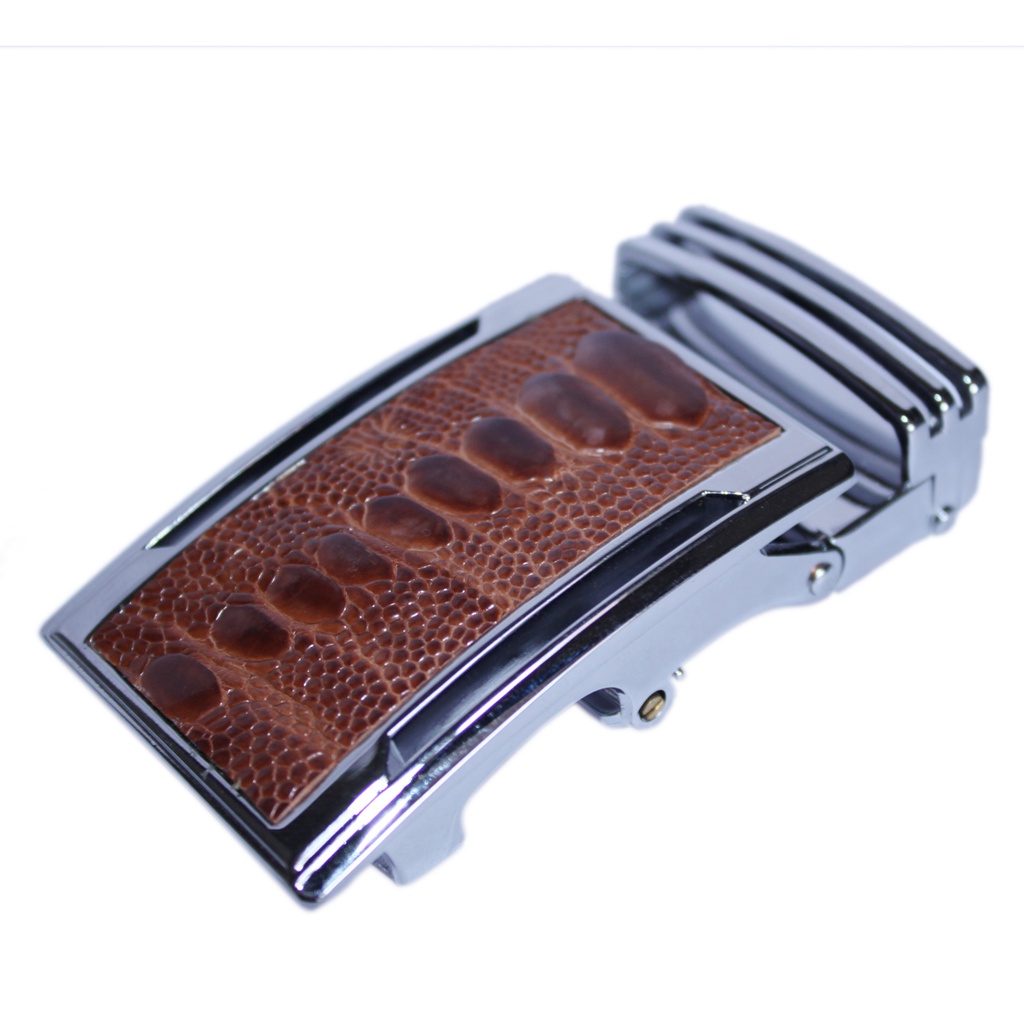 Đầu khóa da đà điểu Huy Hoàng nhiều loại màu vàng bò HP9403-07-11-15-19-23