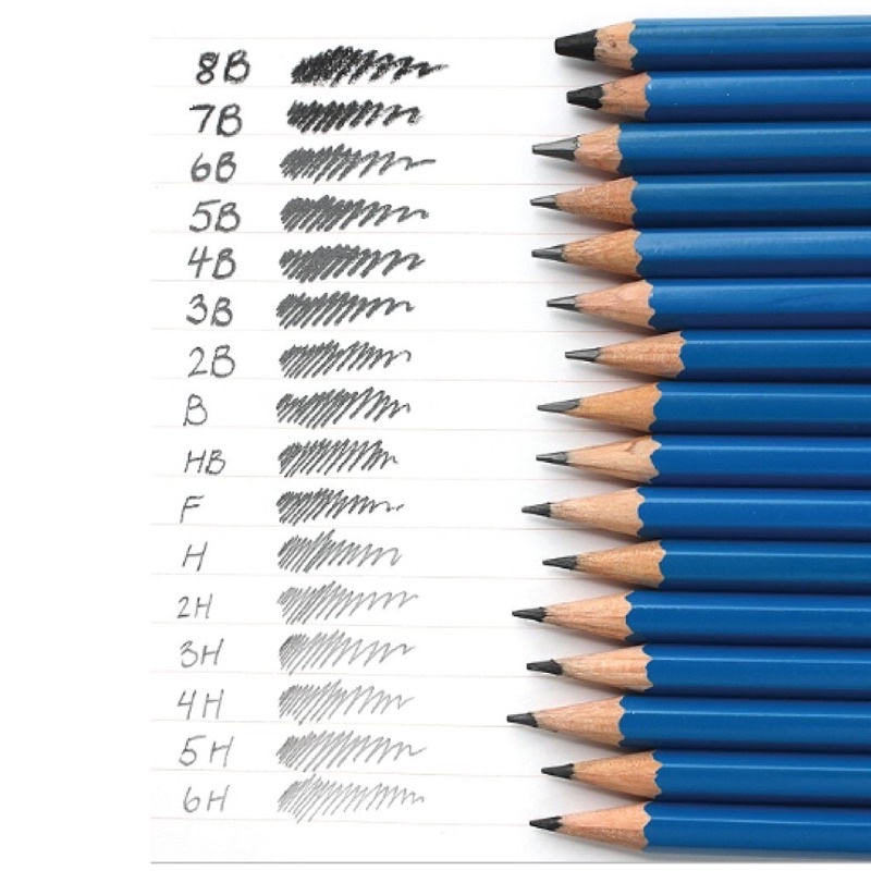 bút chì gỗ staedtler HB/2B/3B/4B/5B/6B/7B/8B