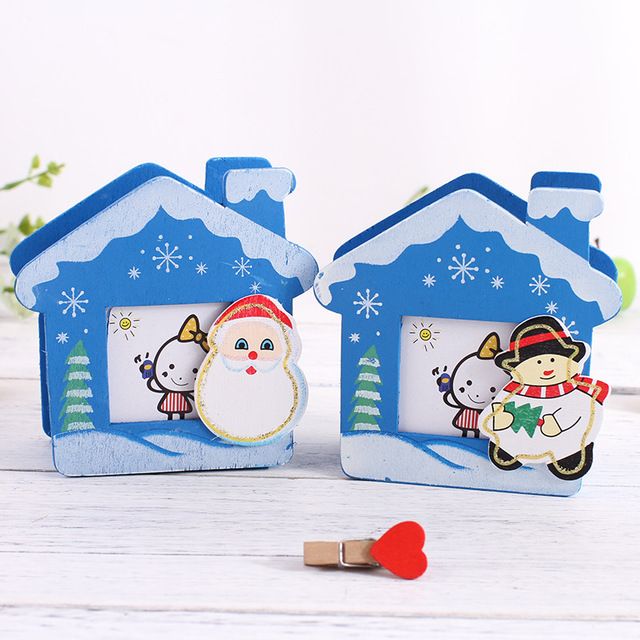 Ống cắm bút gỗ để bàn hình noel cute dễ thương giá rẻ cho bé NATO HB05