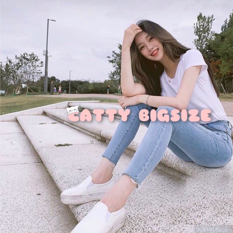 Quần Skinny Jean nữ lưng cao hack dáng cực chuan cho chị em
