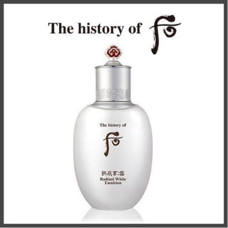 Sữa dưỡng làm trắng da mờ thâm sạm da whoo Soel Radiant White Emulsion