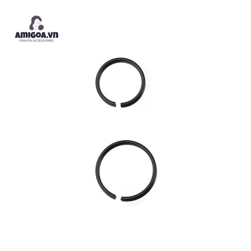 ✨✨KHUYÊN MŨI TRÒN (8mm/10mm) - Khuyên Thép Y Tế - Khuyên Mũi Nửa Vòng