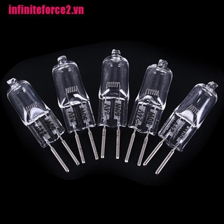 Set 5 Bóng Đèn Halogen 24v G5.3 / 50w Đa Năng Chất Lượng Cao