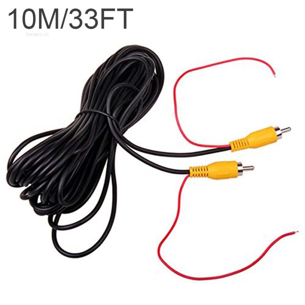 Dây cáp sạc cho camera lùi xe hơi 10m RCA | BigBuy360 - bigbuy360.vn