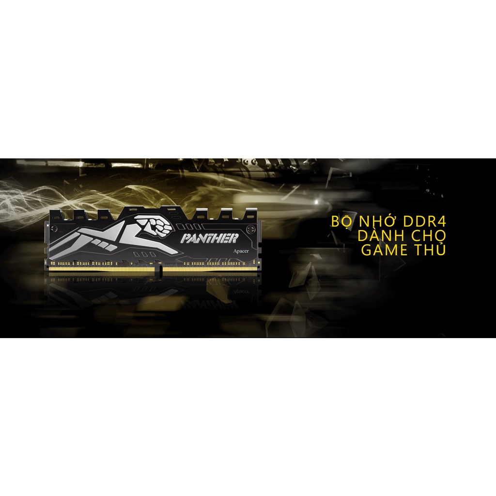 (GIÁ SỈ) Combo ram PC DDR4 APACER PANTHER 8GB 3200 tản thép chính hãng vĩnh xuân phân phối bảo hành 36 tháng