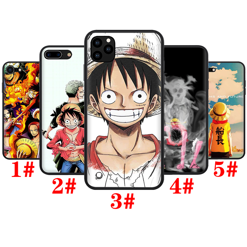 Ốp điện thoại silicone TPU mềm W151 hình One Piece Luffy 2nd gear cho iPhone 8 7 6S 6 Plus 5 5S SE 2016 2020