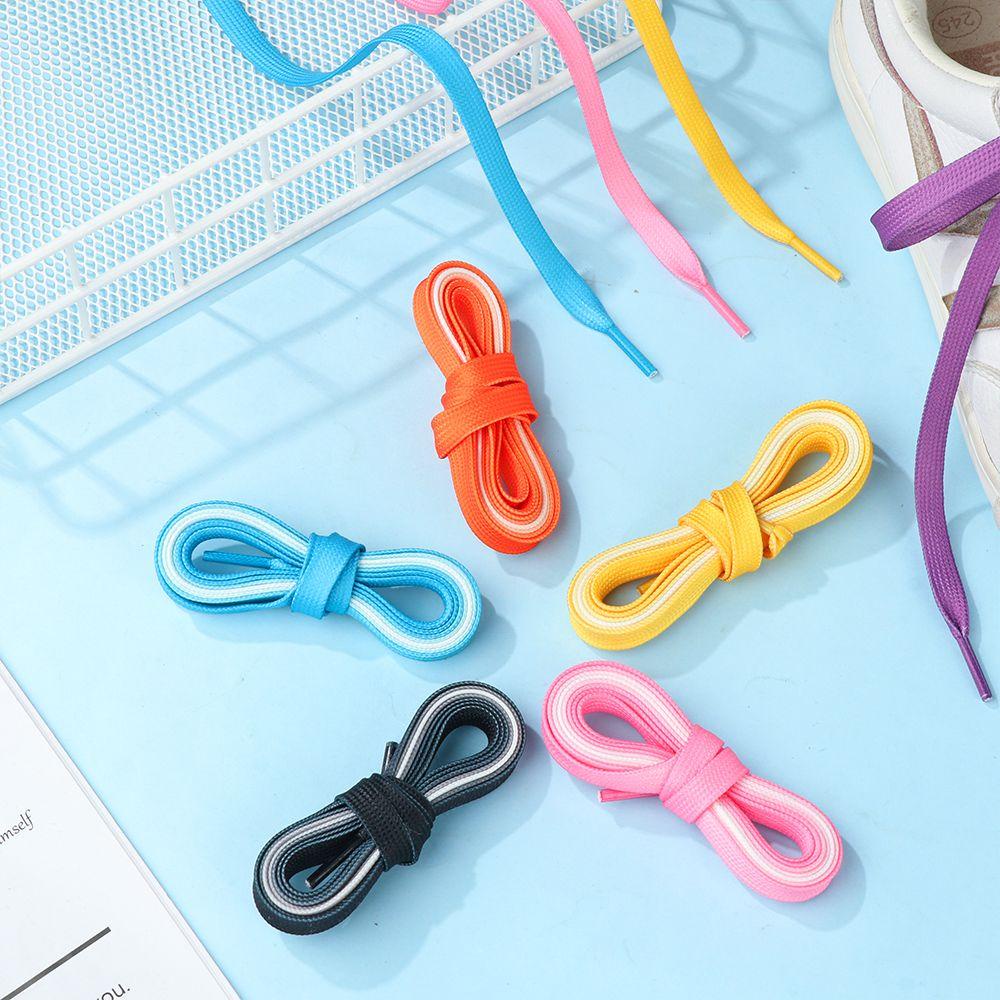 1 Cặp Dây Rút Giày Màu Gradient Thời Trang
