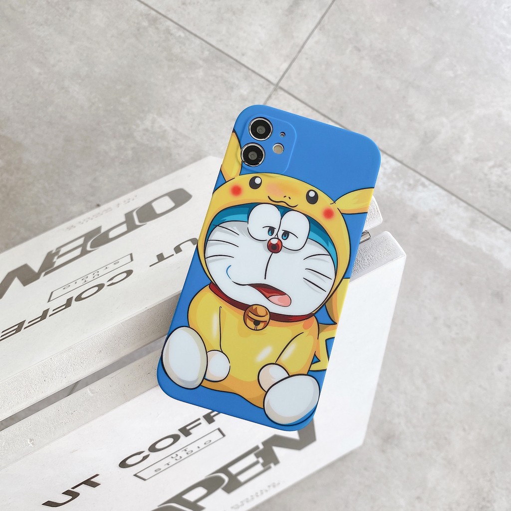 Ốp điện thoại IMD dẻo họa tiết Doraemon cho IPHONE 7/8/SE2 7+/8+ X/XS XSMAX 11 11PRO 11PROMAX 12 12MINI 12PRO 12PROMAX