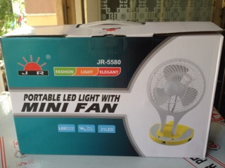 Quạt sạc -đèn LED sạc loại lớn