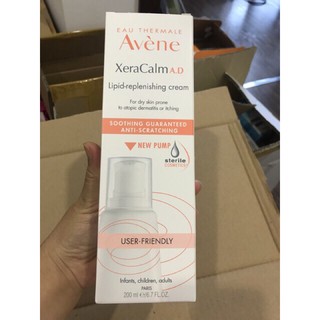[CHÍNH HÃNG + QUÀ TẶNG ] Kem dưỡng ẩm cho da khô ngứa Avene Xeracalm AD Cream 200ml