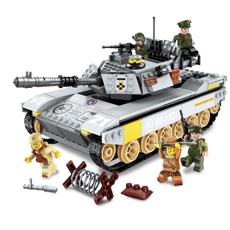 Đồ chơi lắp ráp Xe Tải, Xe Tăng, Tàu chiến - Xếp hình Lego thông minh Enlighten 3205