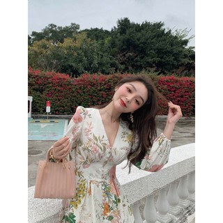 [ORDER] Đầm jumpsuit hoa Ulzzang