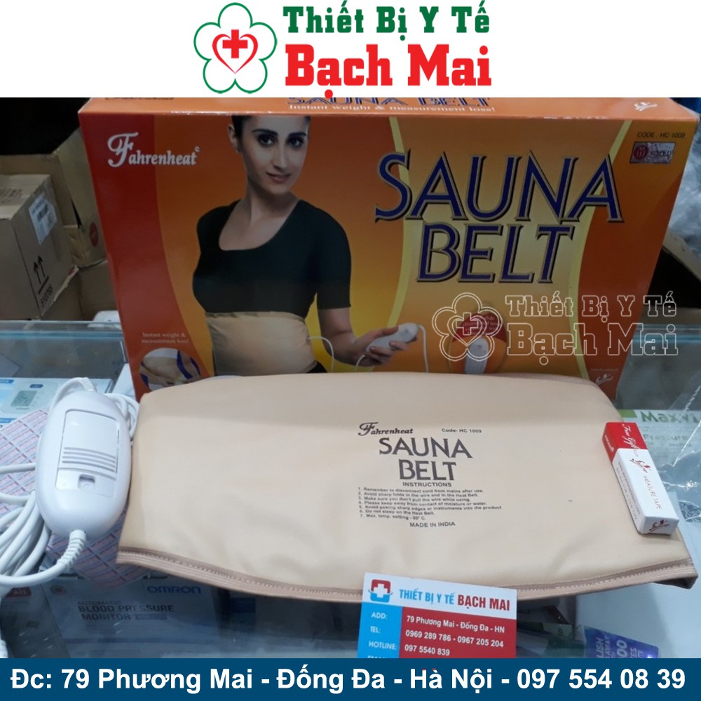 ĐAI QUẤN NÓNG SAUNA BELT CAO CẤP ẤN ĐỘ - GIẢM EO SIÊU TỐC - GIẢM MỠ BỤNG THỪA [ĐẶC BIỆT PHỤ NỮ SAU SINH]