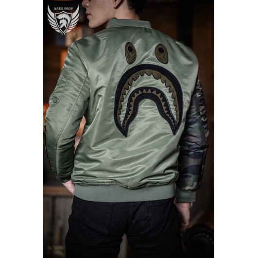 áo khoác bomber nam camo