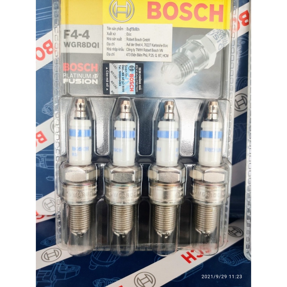 Bugi Tuýp Lớn 21  Bosch. WGR8DQI